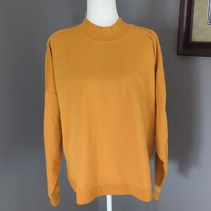 Tek Gear Brassy Gold Mockneck Sweatshirt